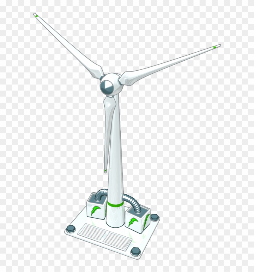 Go To Image - Wind Turbine Clipart #1053054
