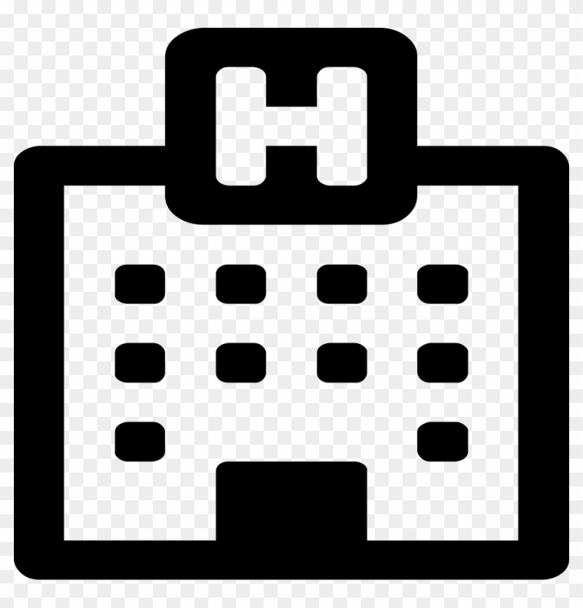 Hospital Icon Png - Hospital Icono Png Clipart