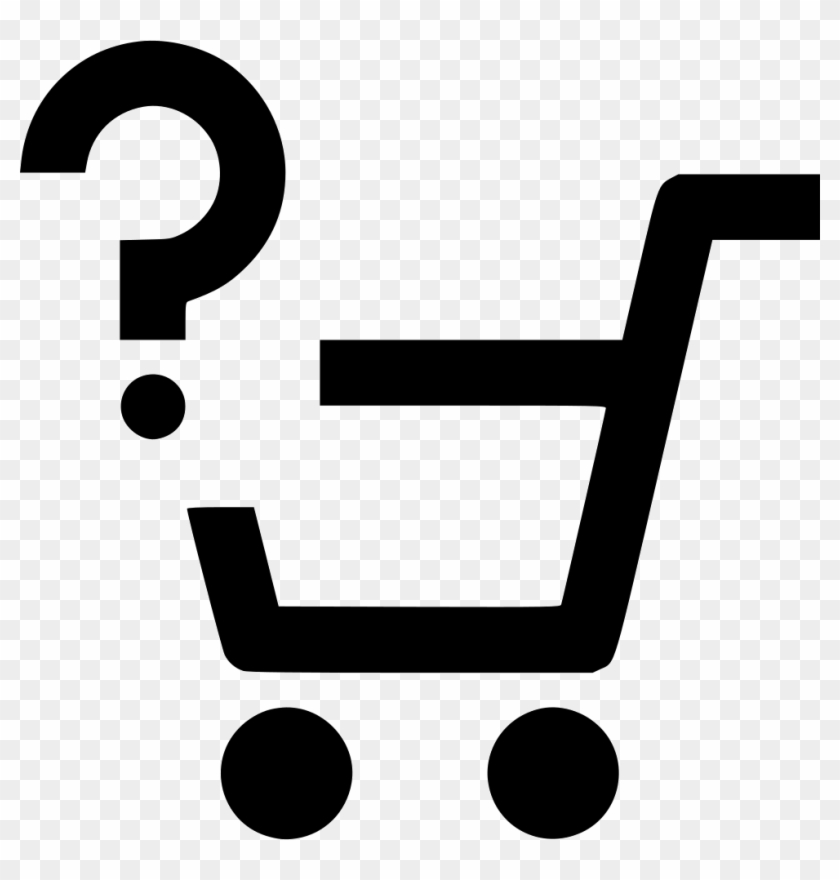 Cart Question Mark Comments Clipart #1053366