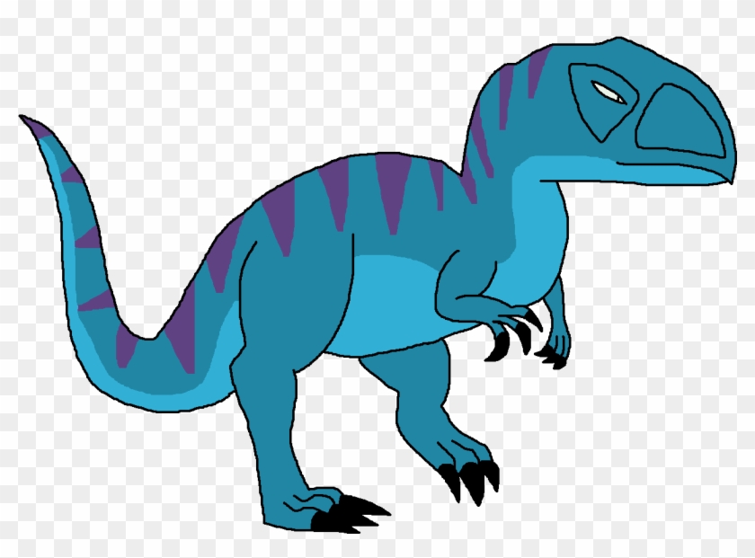Dinosaurs Clipart Blue - Abelisaurus Clipart - Png Download