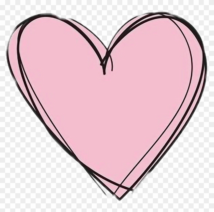 Cute Love Sticker Pink - Love Transparent Background Heart Png Clipart