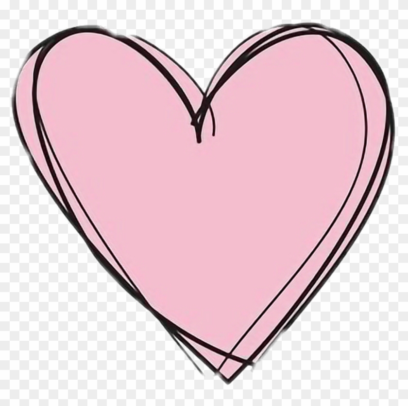 Cute Love Sticker Pink - Love Transparent Background Heart Png Clipart #1053777