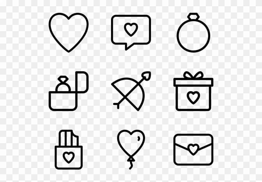 Romance - Phone Email Icon Png Clipart