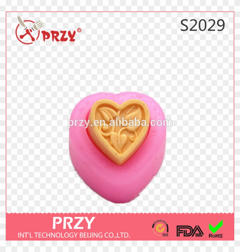 Cute Heart Love Shape Flower Chocolate Candy 3d Silicone - Food And Drug Administration Clipart