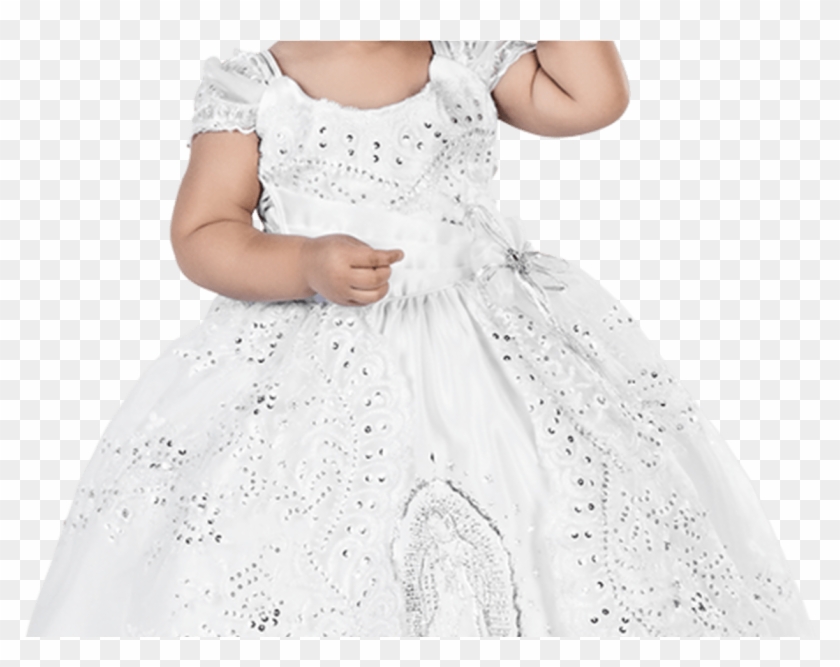 Baptism Dress Tagged "virgen De Guadalupe" Cocochildren - Gown Clipart