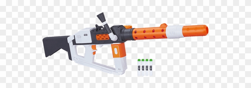 First Order Stormtrooper Deluxe Nerf Blaster - Nerf First Order Stormtrooper Blaster Clipart