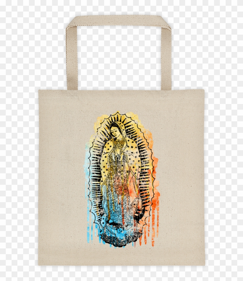 Virgen De Guadalupe Tote Bag - Tote Bag Clipart #1054347