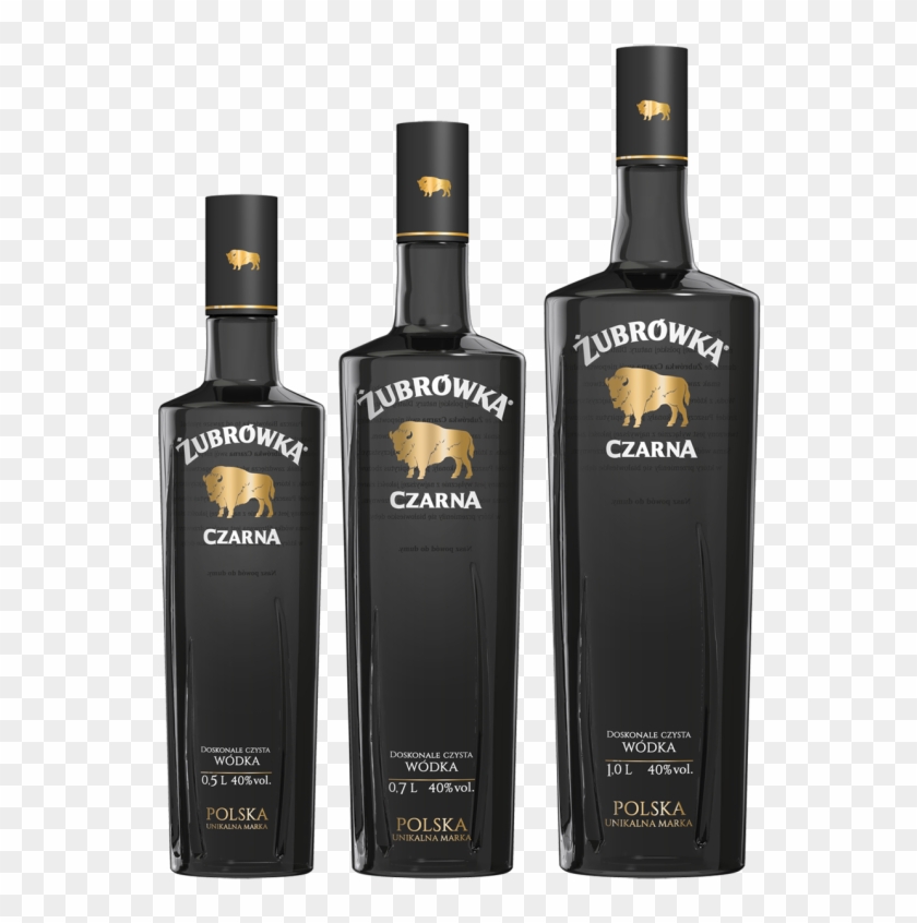 Polish Vodka Goes Back To Black - Zubrowka Premium Clipart