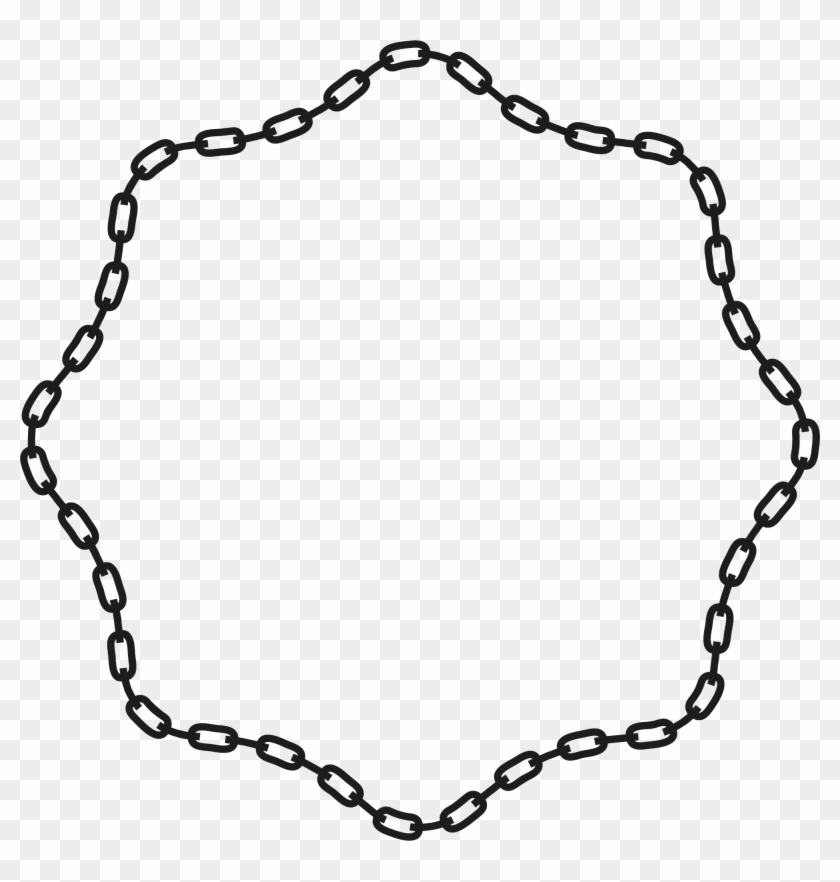 Png Library Stock Drawing Chain Hand Drawn - Chain Circle Vector Free Clipart