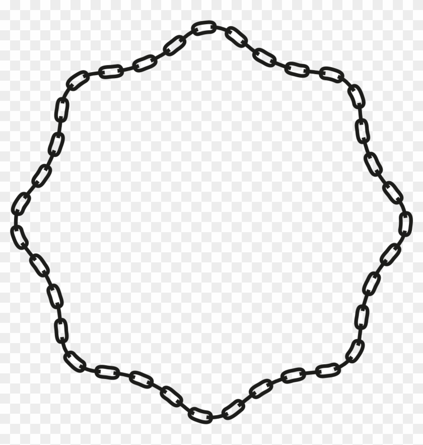 Png Library Stock Drawing Chain Hand Drawn - Chain Circle Vector Free Clipart #1054669