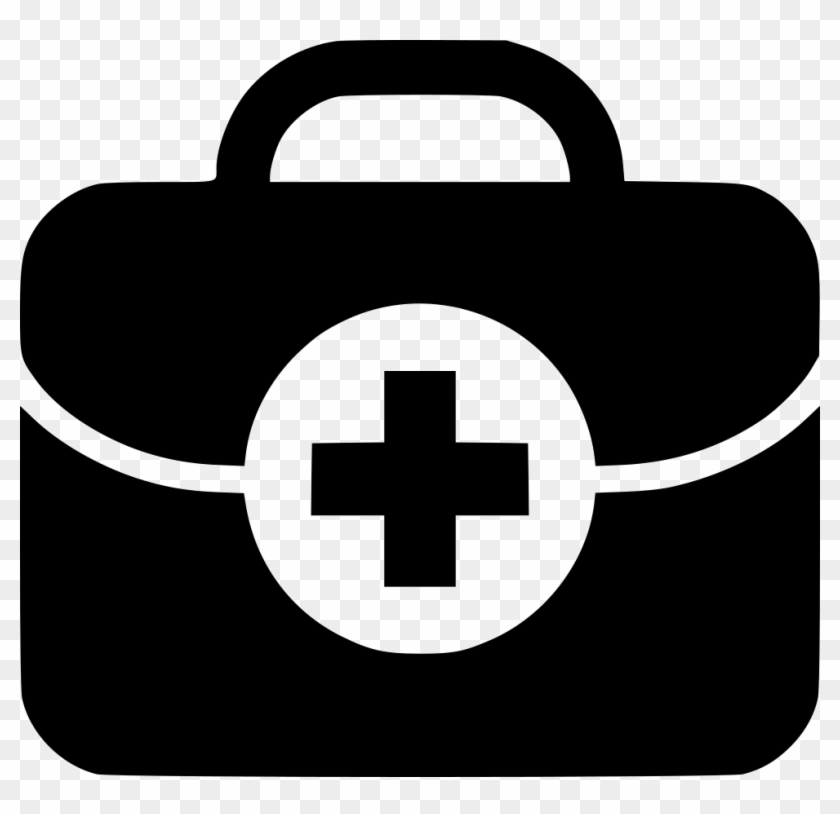 Chest Bag Surgical First Aid Kitcase Png - Medical Kit Icon Clipart #1055041