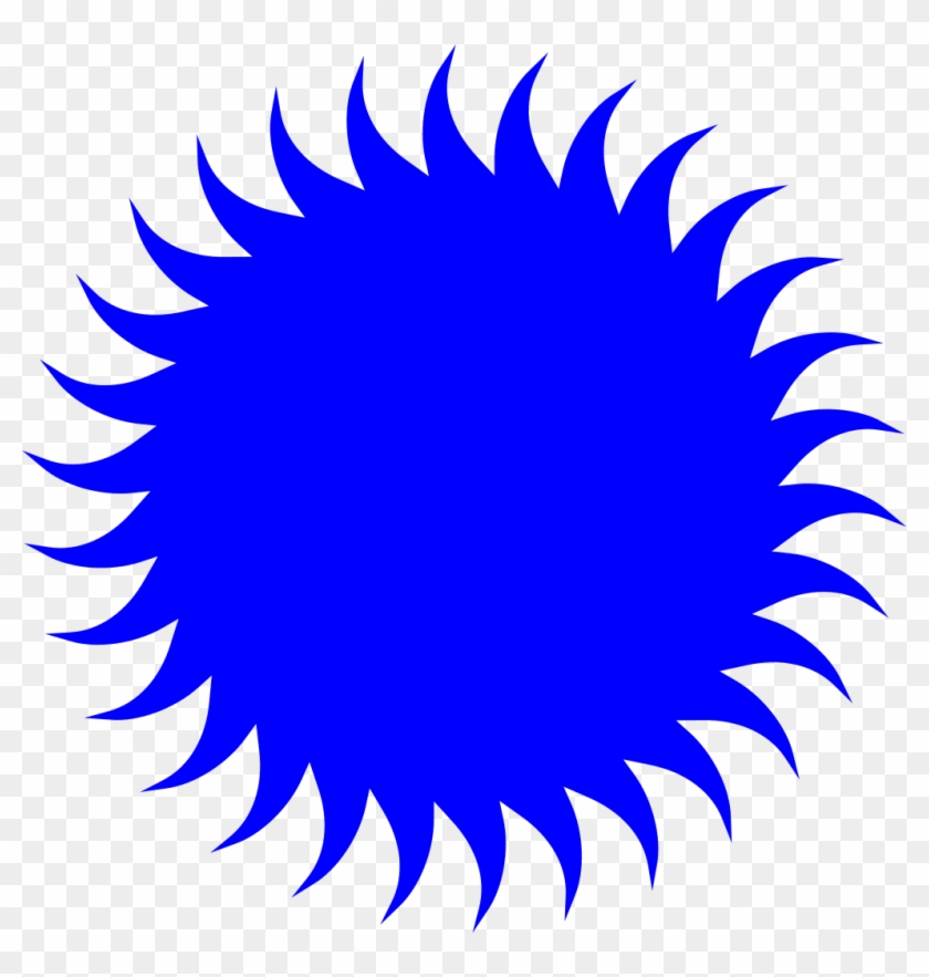 Sun Blue Icon - Imperial Valley Comic Con Clipart #1055456