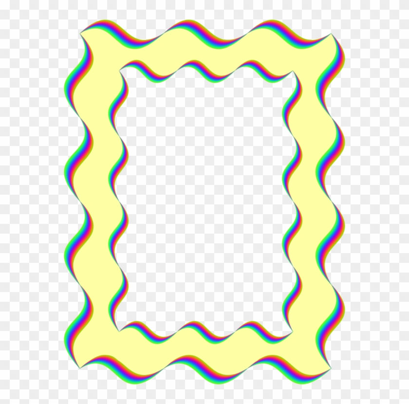 Picture Frames Computer Icons User Interface Symmetry - Wavy Frame Clipart #1055917