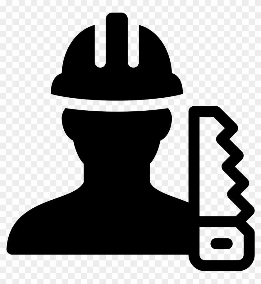 Carpenter Vector Builder - Carpenter Icon Png Clipart #1055945
