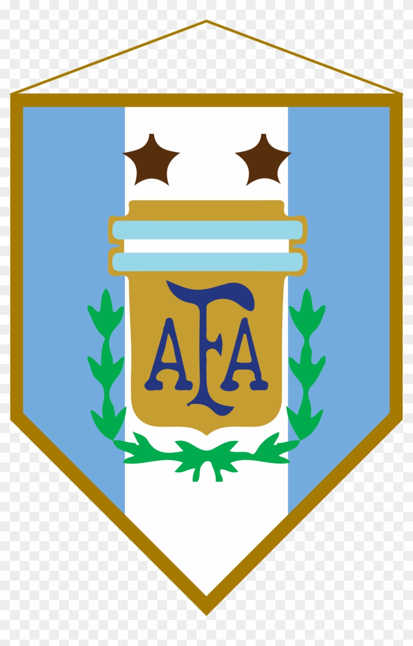 Logo Banderín Argentina - Argentina National Football Team Clipart