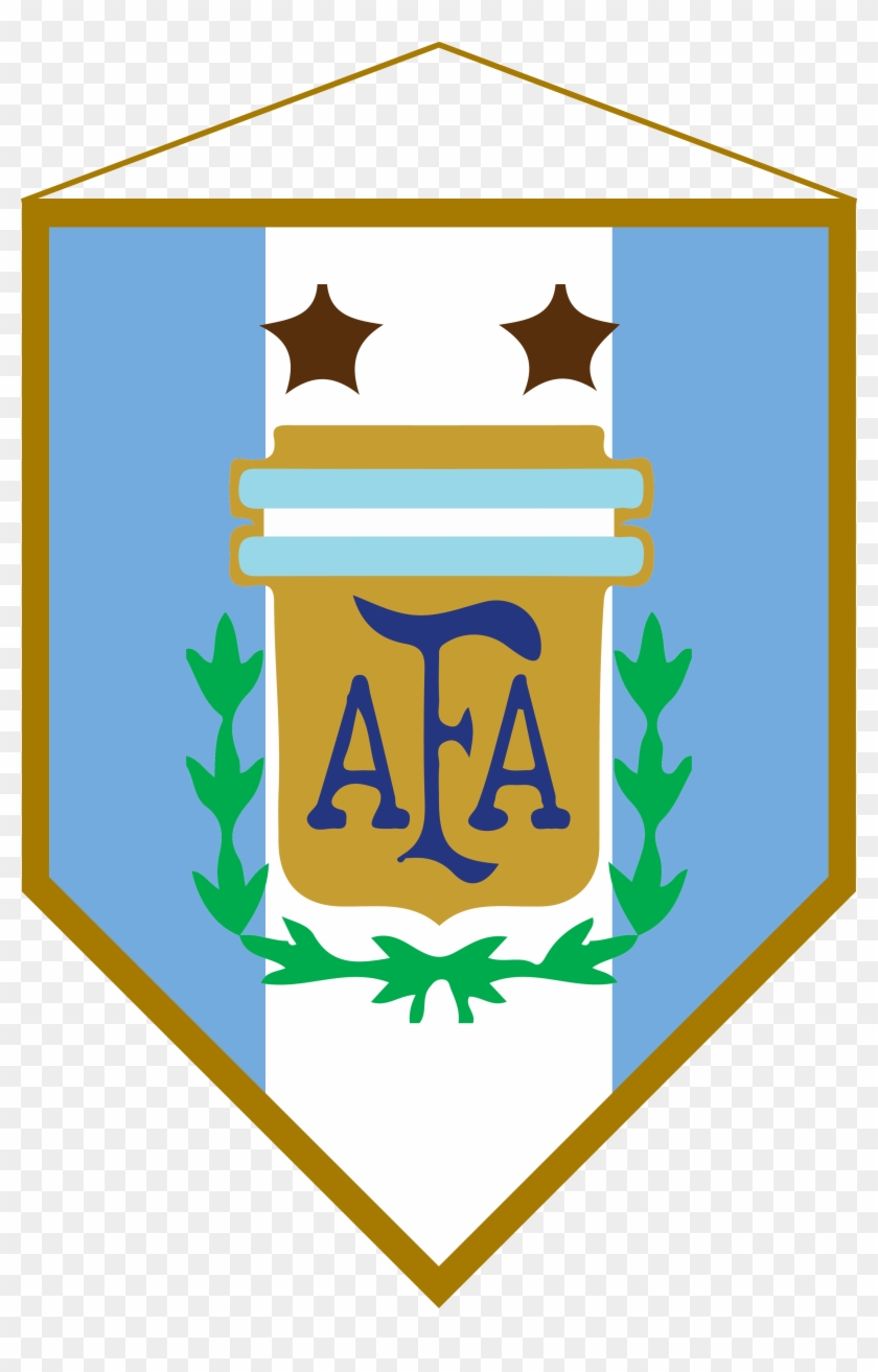 Logo Banderín Argentina - Argentina National Football Team Clipart #1056177