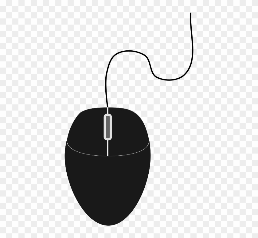 Computer Mouse Clip Art Black And White - Computer Mouse Png Cartoon Transparent Png