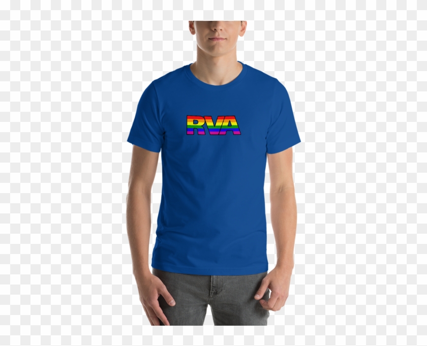 Rva Rainbow Lgbt Pride Flag Tee Shirt Silly Monkey - T-shirt Clipart #1056602