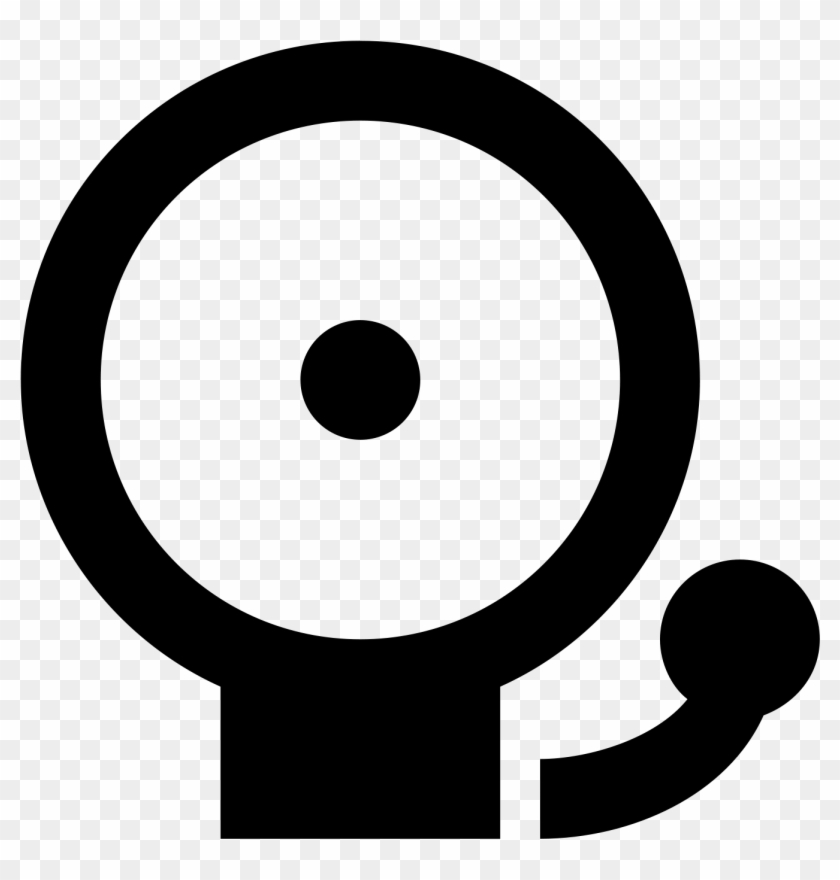 Fire Alarm Icon - Transparent Black Letter Q Clipart #1056671