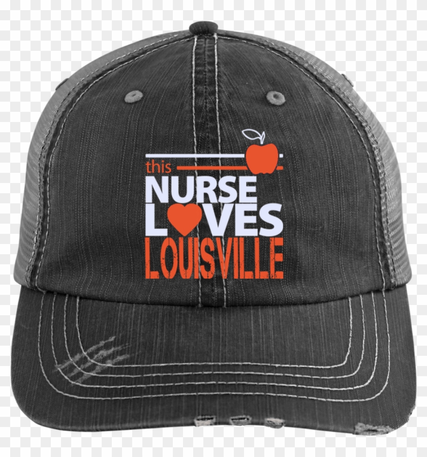 This Nurse Loves Louisville Hat Kentucky Nurse Hat - Baseball Cap Clipart #1056762