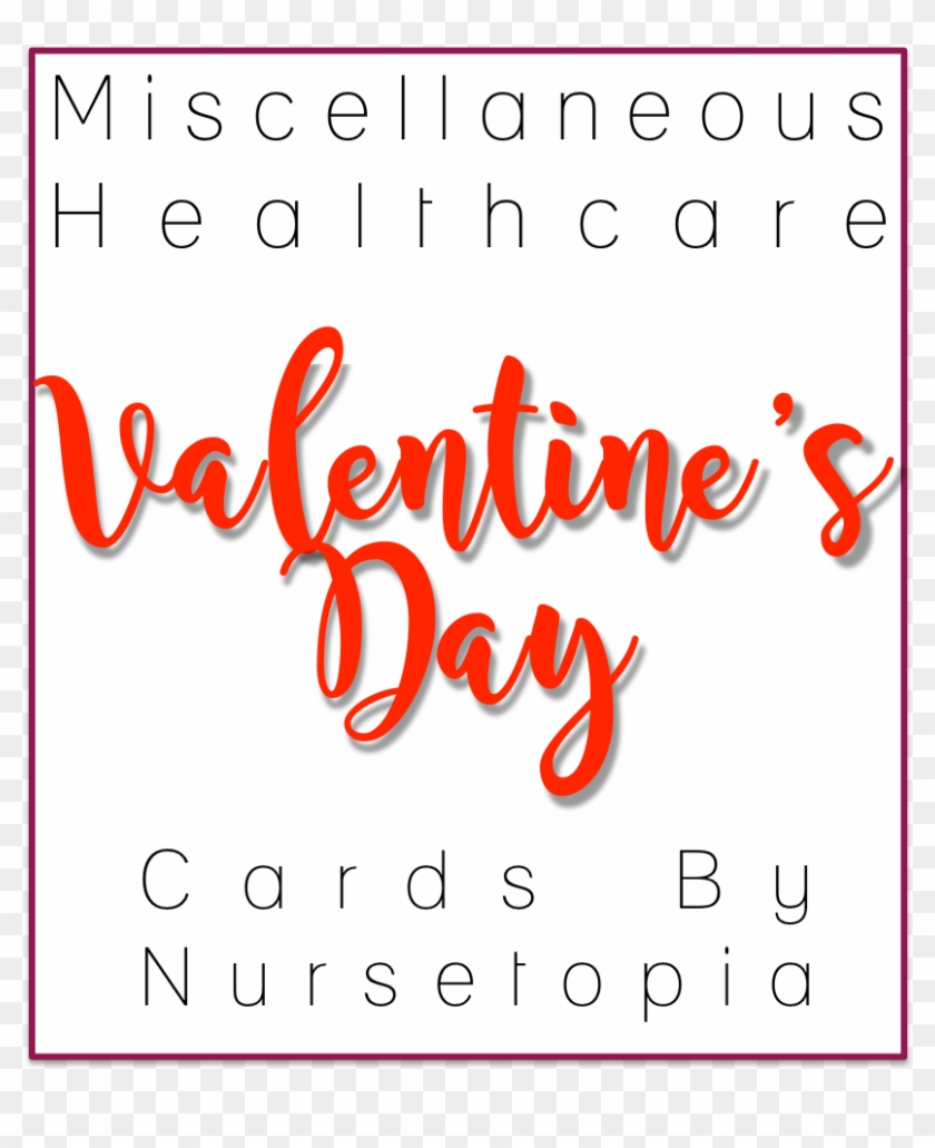 Nursetopia Valentine's Day Cards For Sale Through February - Nurse Valentines Day Cards Clipart #1056978