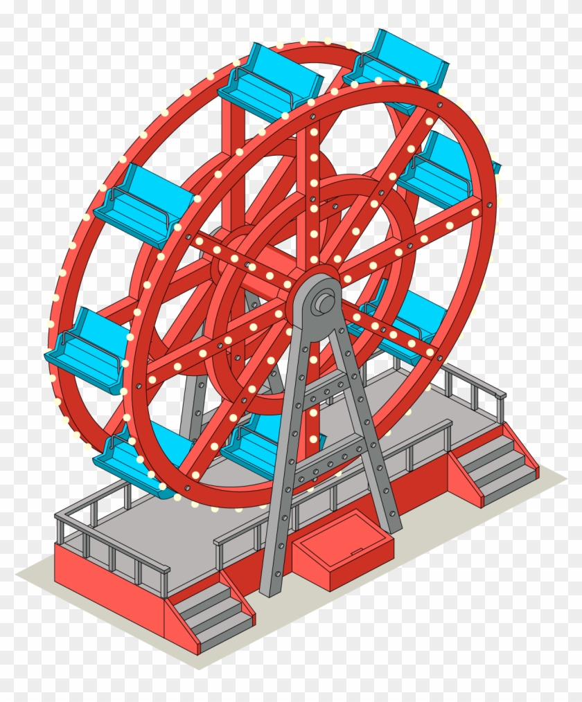 Kool-aid Ferris Wheel - Circle Clipart #1057338