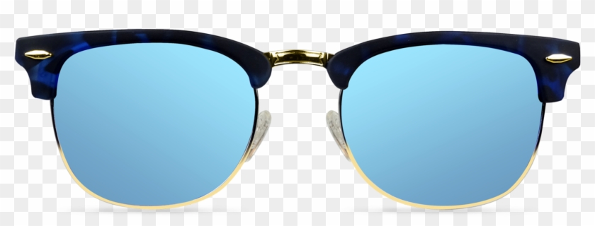 Blue Sky Reflective Clubs Clipart #1057530