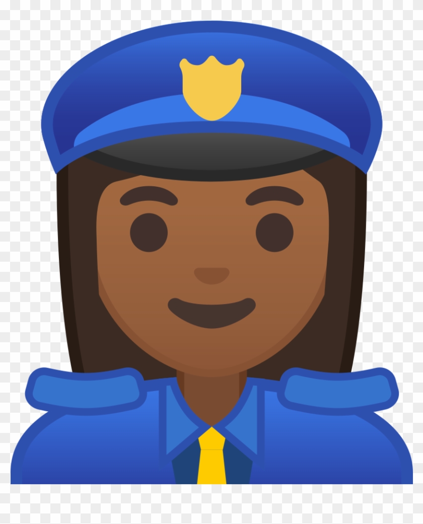 Download Svg Download Png - Police Officer Emoji Clipart #1057860