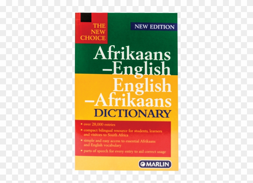 “the New Choice” Afrikaans/english, English/afrikaans - Afrikaans To English Dictionary Download Clipart #1058044