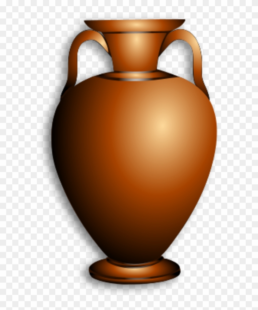 Greek Vase Amphora Png - Amphora Clipart Transparent Png #1058087