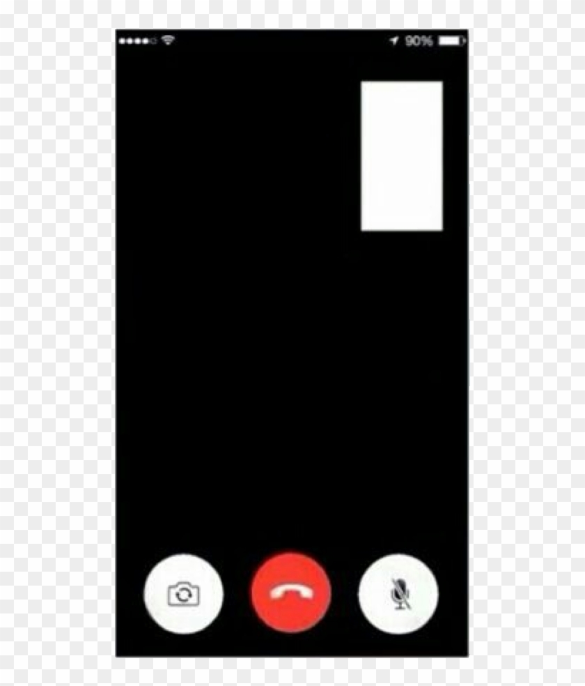 Iphone Sticker - Iphone Facetime Template Clipart #1058367