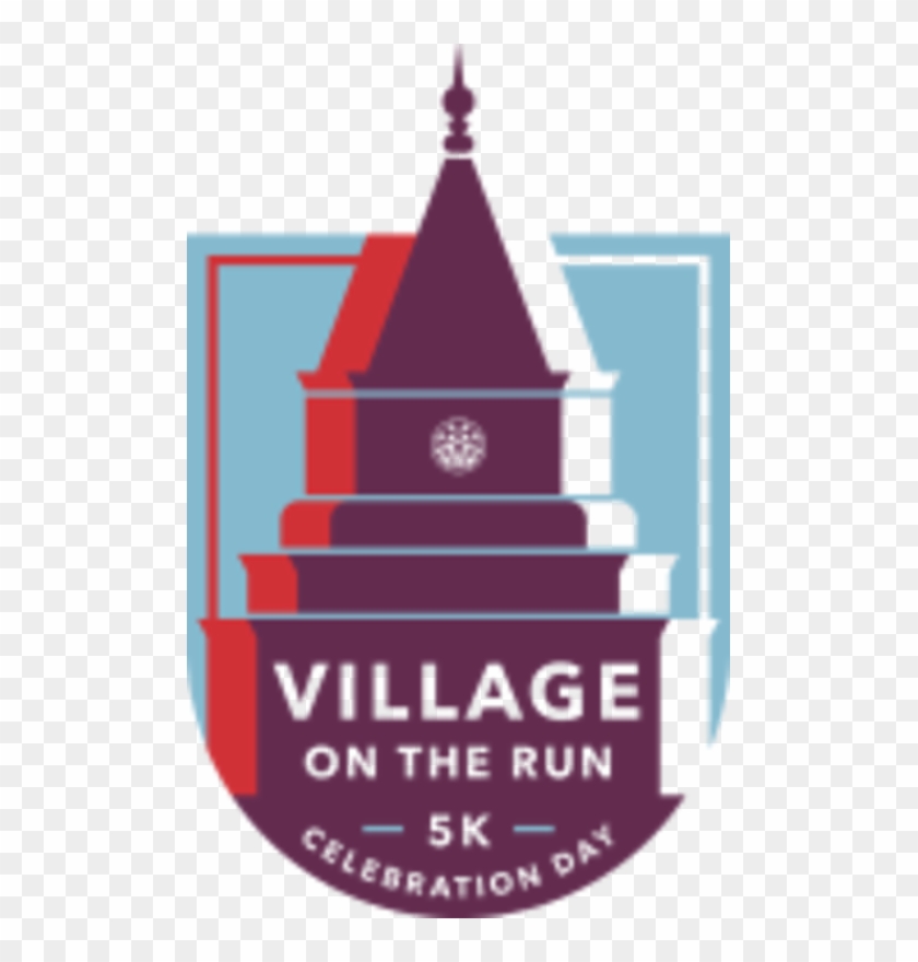 Village On The Run 5k Clipart #1058652