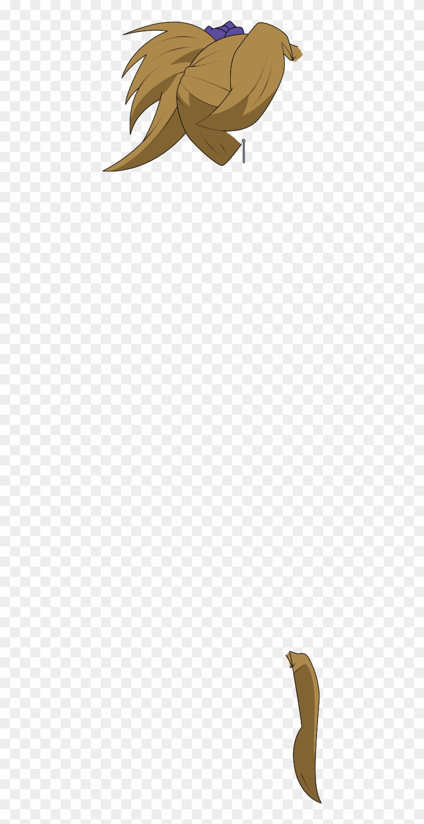 Evergreen Long Hair 05 Aug 2017 - Fairy Tail Super Deepthroat Hair Png Clipart