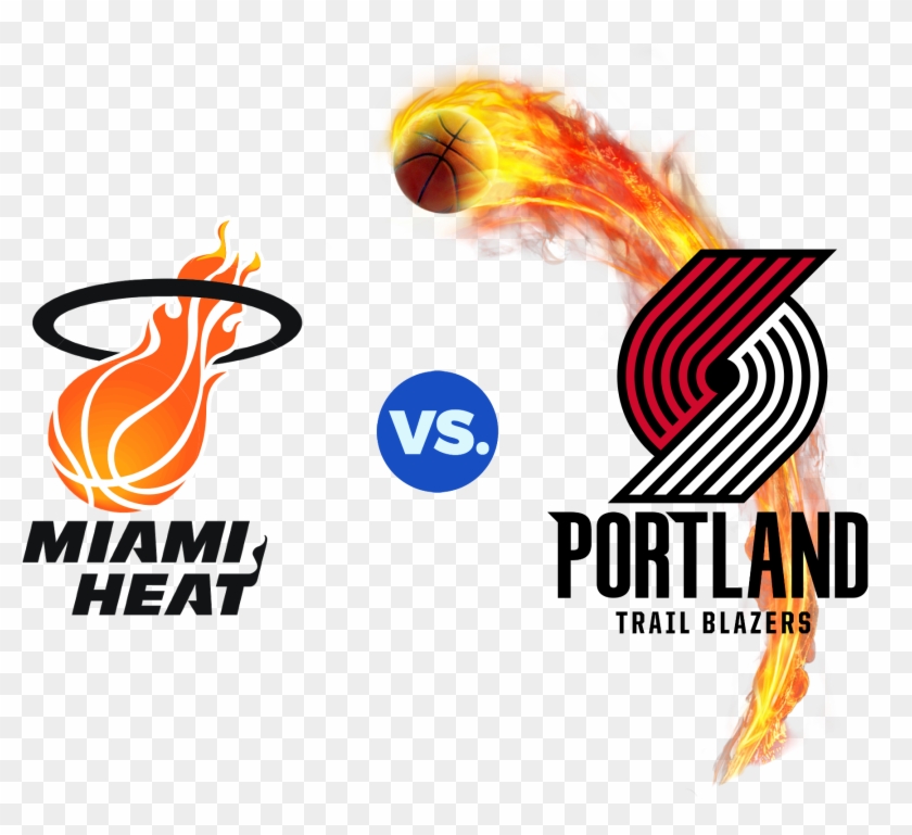 [ Img] - Old Miami Heat Logo Clipart #1058892