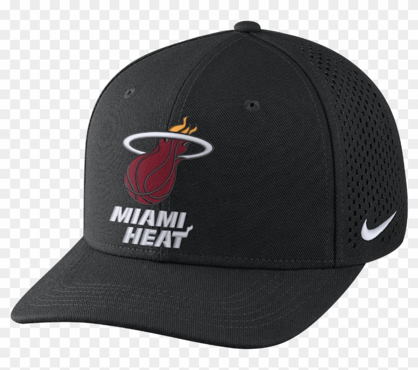 Miami Heat Nike Aerobill Classic99 Adjustable Nba Hat - Miami Heat Nike Hat Clipart #1058932