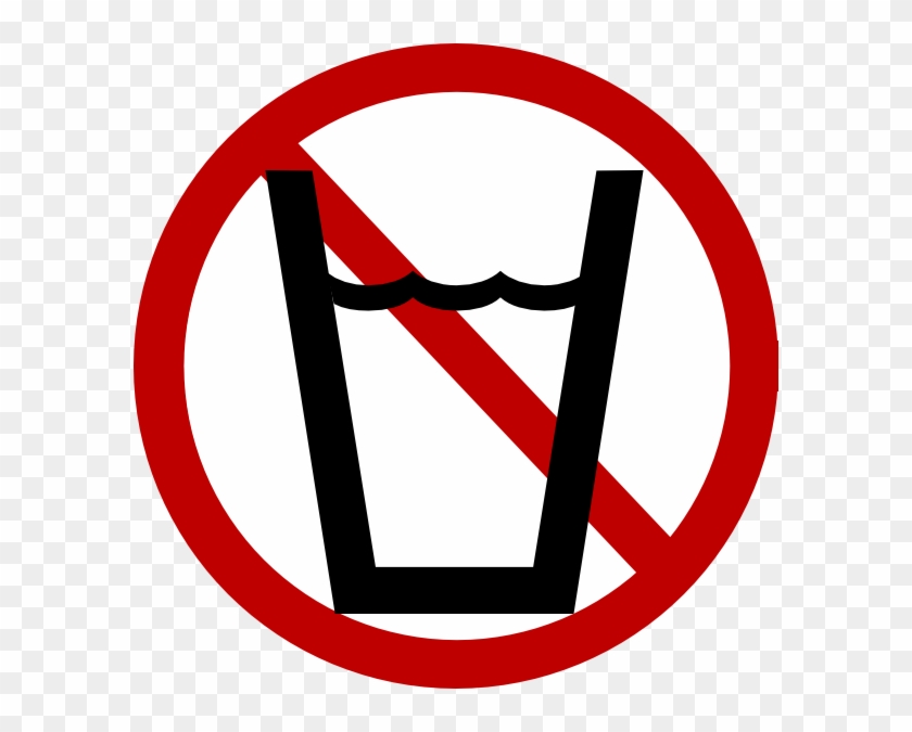 Clip Art Black And White Stock Free Drinking Cliparts - Non Potable Water Symbol - Png Download #1059298