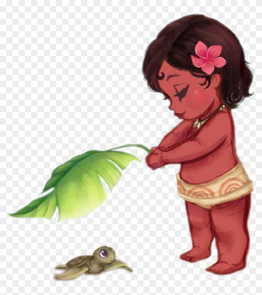 Moana Sticker Clipart , Png Download - Drawing Of Moana Easy Transparent Png #1059538