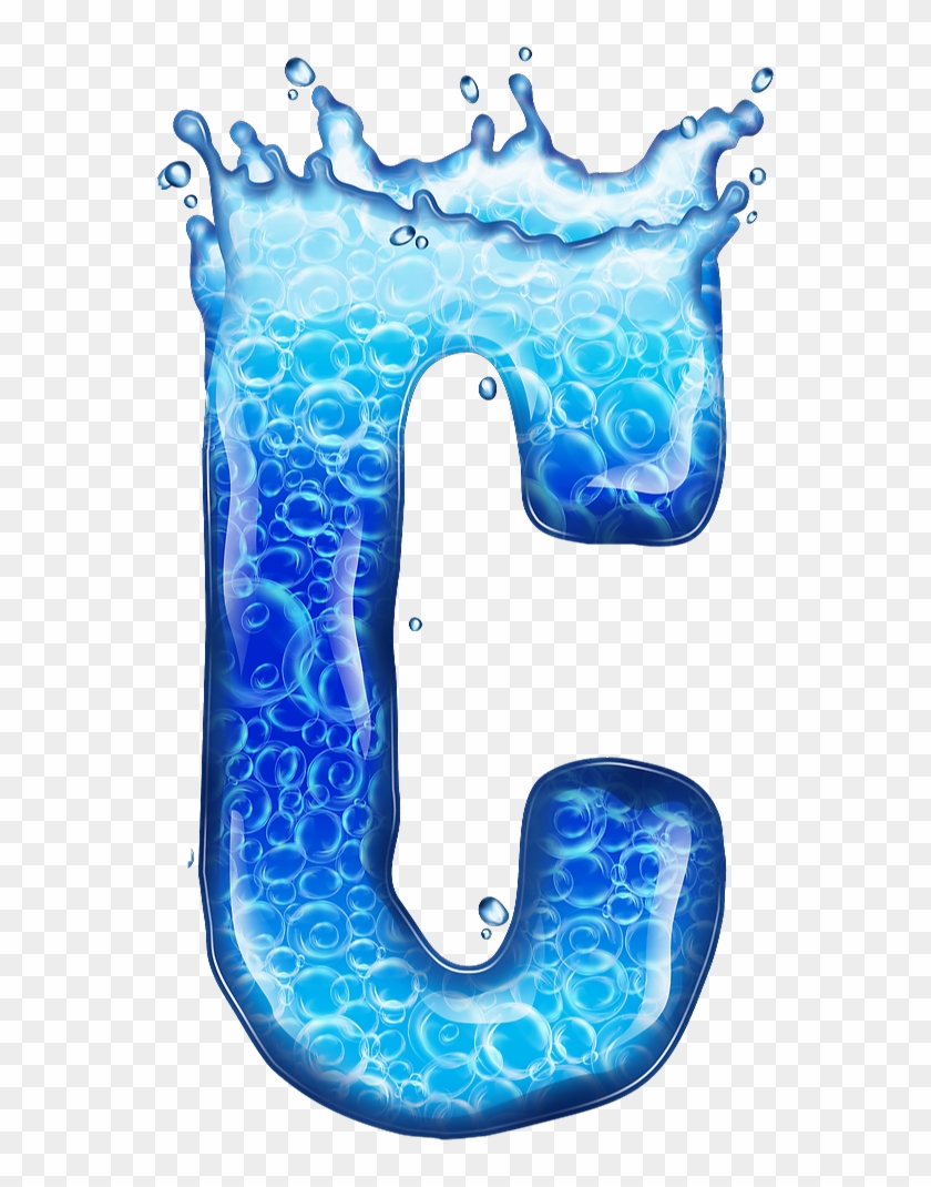 Download 559 X 990 1 - Water Lettering Font Png Clipart Png Download ...