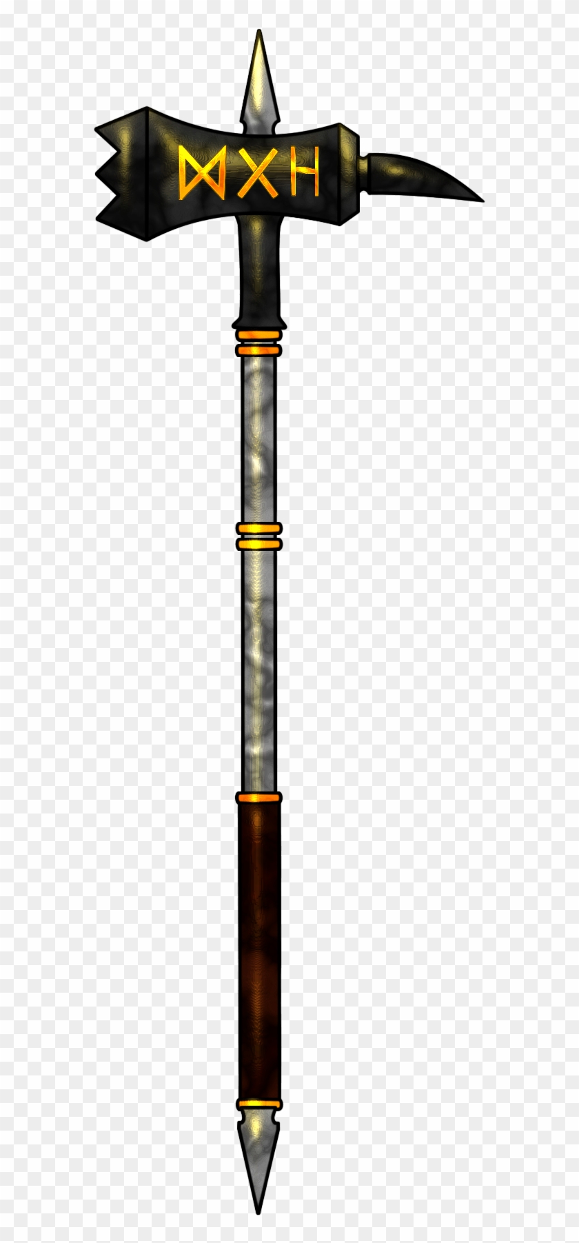 Great Hammer - Dwarven Great Hammer Clipart #1059699