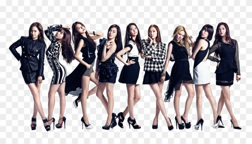 Starting At The Beginner Level, K-pop Choreographies - 10 Member Kpop Girl Group Clipart