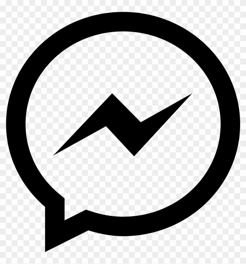 Facebook Messenger Icon - Facebook Messenger Icon Png Clipart #1060141