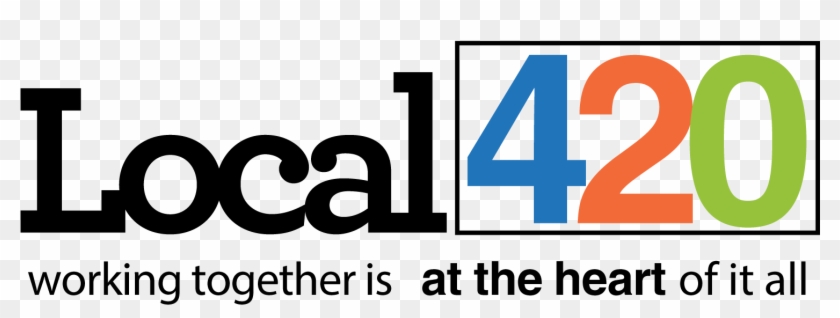 Local 420 Logo - Trick Or Treat Poster Clipart #1060902