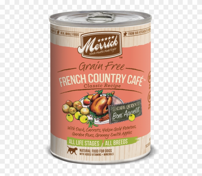 Merrick Classic Grain Free French Country Cafe™ - Merrick Canned Dog Food Clipart #1060959