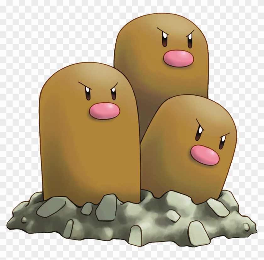 15,906,000 Exp - Dugtrio Clipart