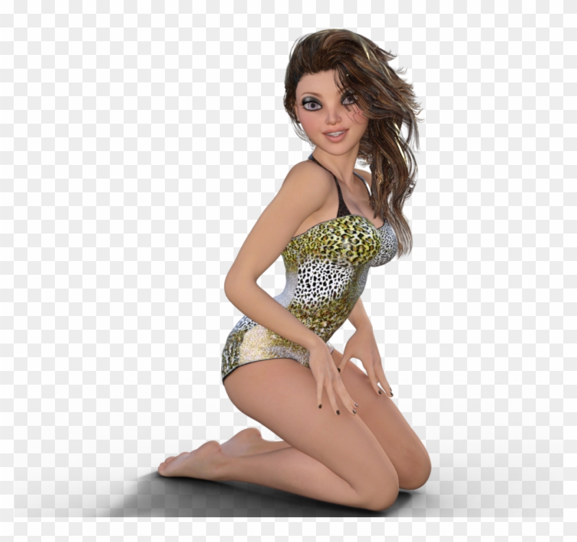 Girl 6 Pinup - Photo Shoot Clipart #1061217