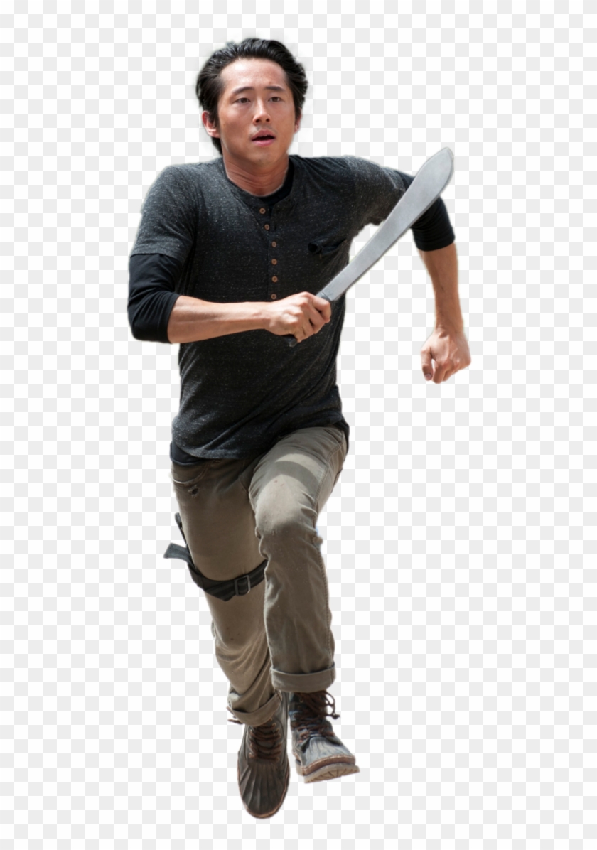 The Walking Dead, Jeffrey Dean, Arte De Personajes, - Steven Yeun Walking Dead Png Clipart