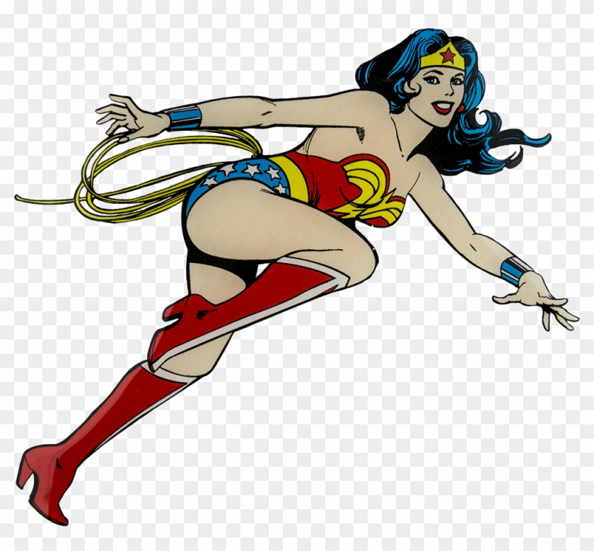 Wonder Woman Pinup Clipart Transparent Png - Wonder Woman Png #1061716