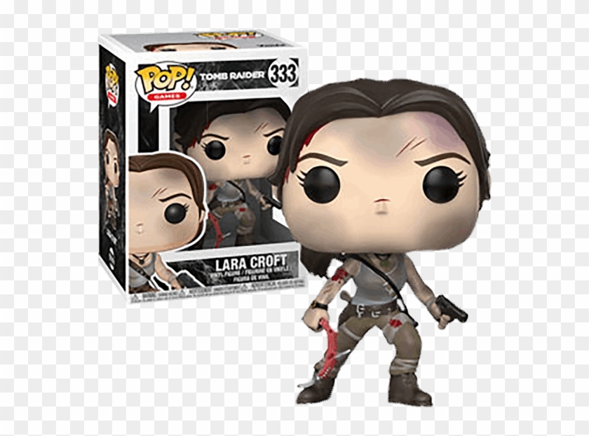 Lara Croft Pop Vinyl Figure - Lara Croft Tomb Raider Funko Pop Clipart