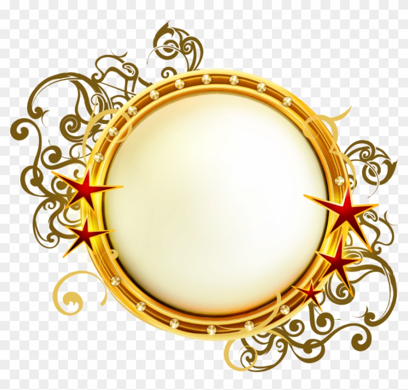 Mq Yellow Stars Light Glow Frames Border Borders - قروب الاخوه Clipart