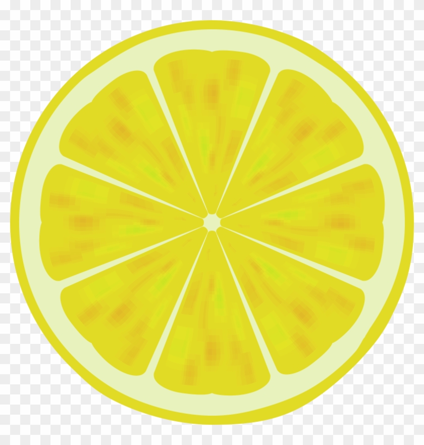 Big Image Png - Lemon Slice Vector Free Clipart